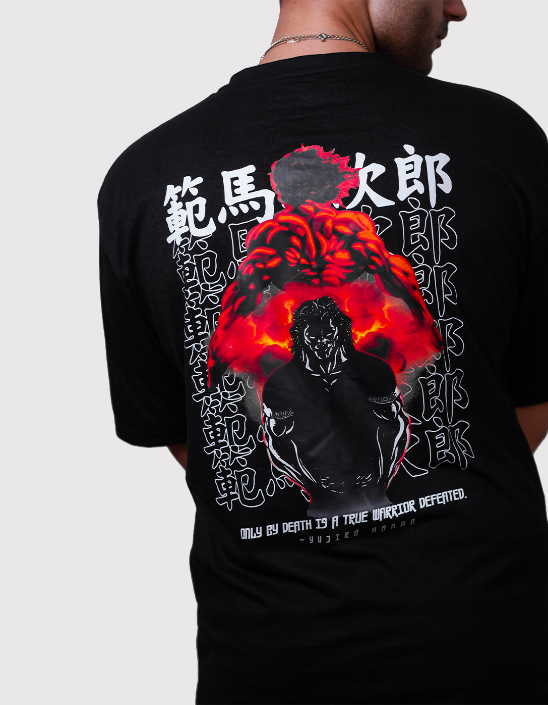 Yujiro Hanma Anime Oversized T-Shirt